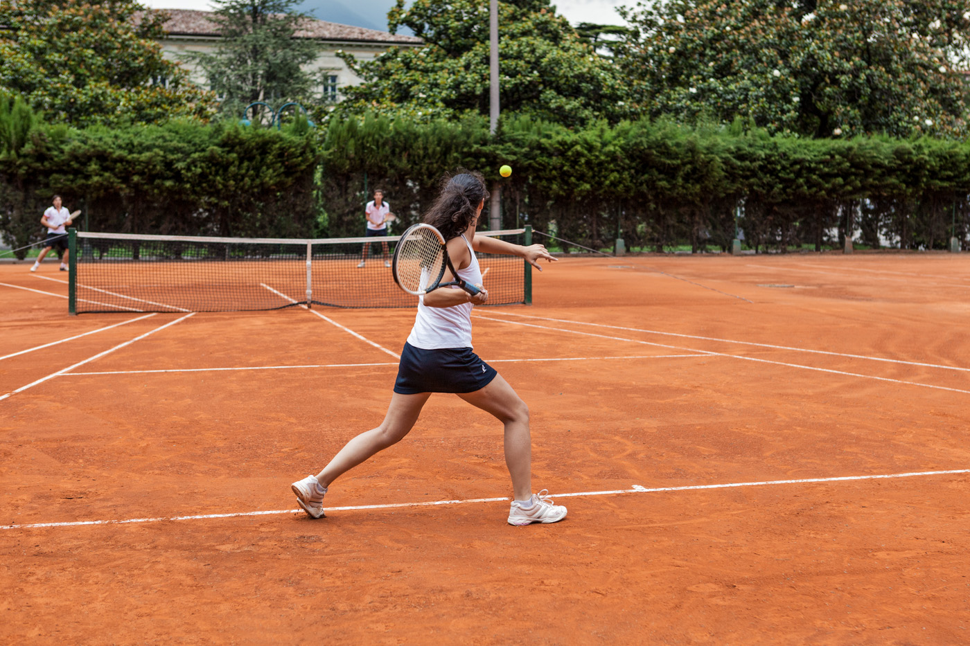 Anna Scalfi Eghenter, Tennnis